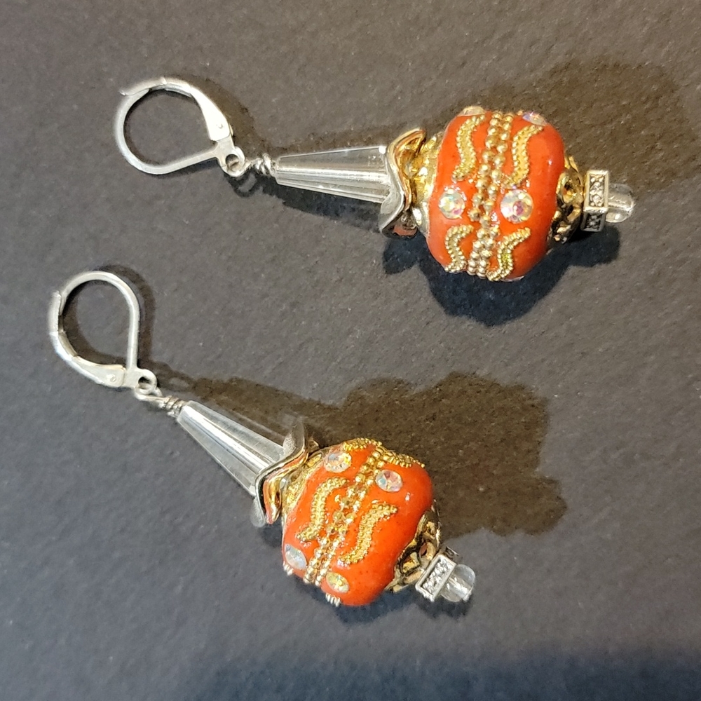 Woman's pierced earrings.   Putchase 3 Pair For $25